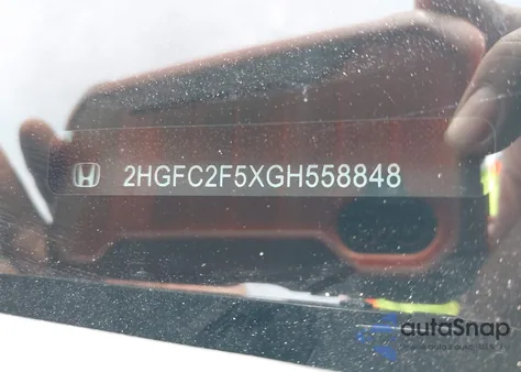 2016 Honda Civic Lx from USA, damaged, VIN 2HGFC2F5XGH558848